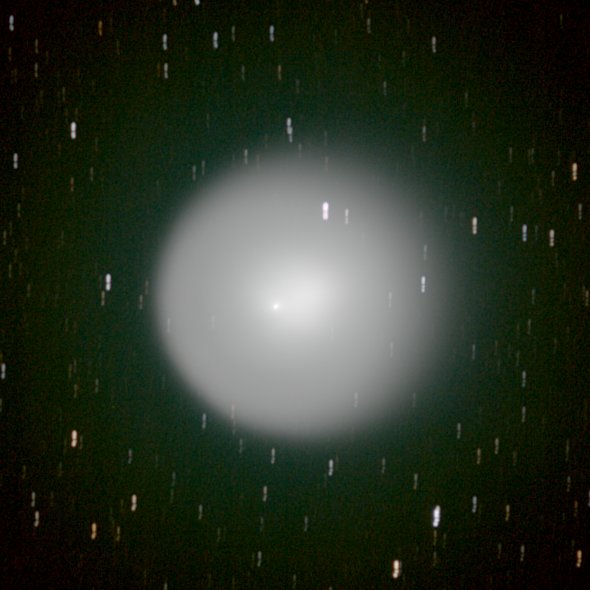 La comète 17P Holmes le 1er novembre 2007